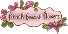 french beaded flowers