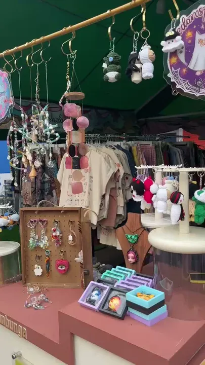Video of the shedanbunga booth at Bekas by Fiza Frizzy, Plated District Penchala, 15 September 2026