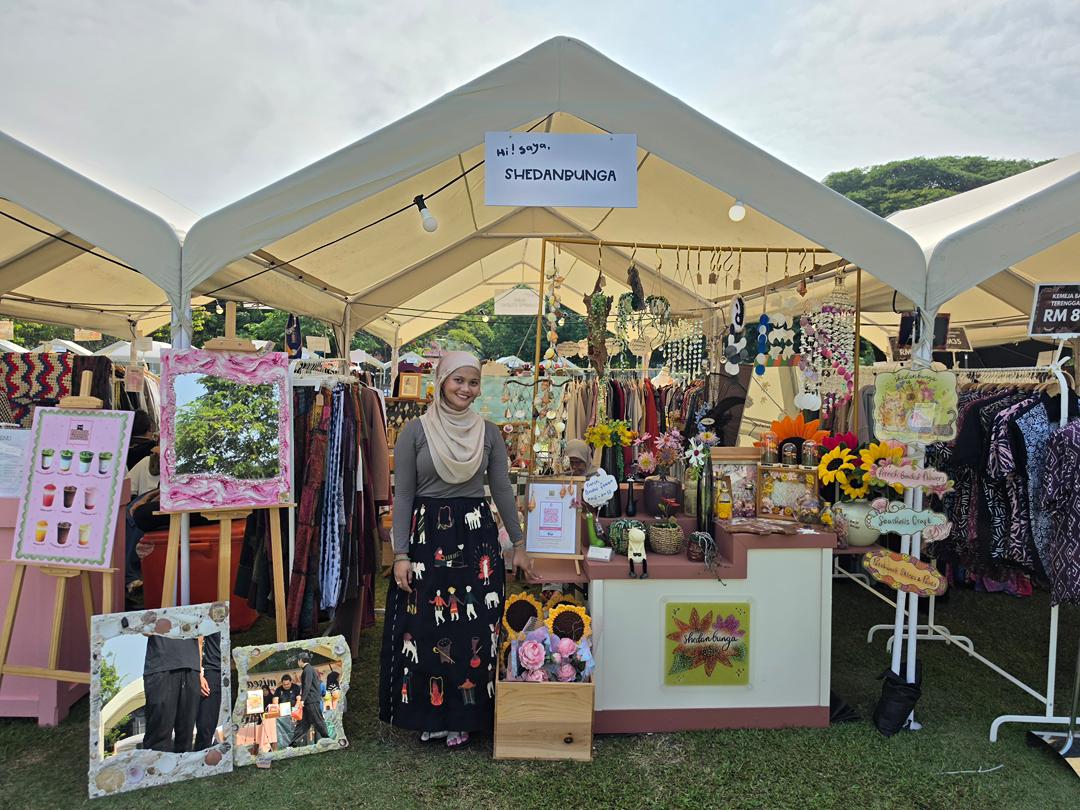shedanbunga booth at People's Picnic, Putrajaya